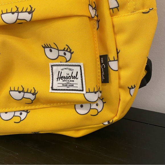 New Herschel Lisa Simpson (The Simpsons) Mini Backpack – Yellow - Picture 3 of 12
